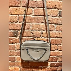 NWOT Michael Kors Tan Crossbody Bag with Chain